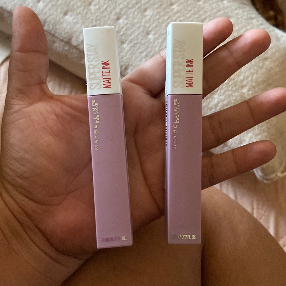 COPY - COPY - Lot of 2 Maybelline Super Stay matte Ink Lip 100 Philosopher